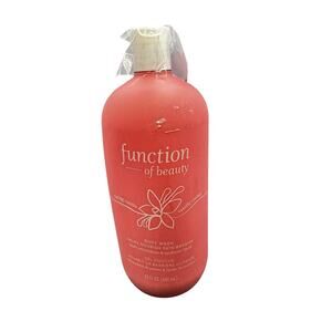 NWT Function Of Beauty Caring Vanilla Body Wash- HUGE BOTTLE 22oz